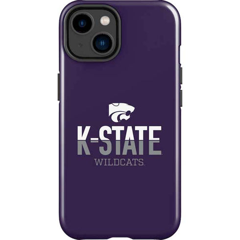 Kansas State University K-State Wildcats Gradient iPhone 15 Impact Case